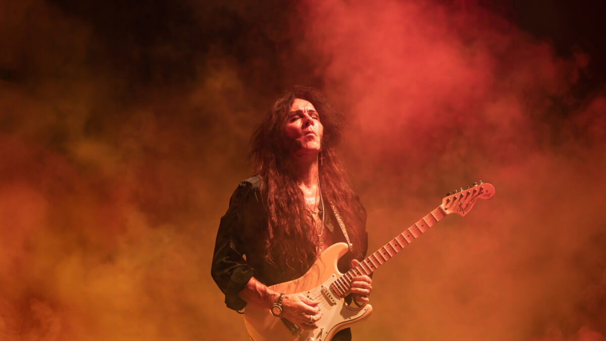 Yngwie Malmsteen performing live at Moni Lazariston in Thessaloniki, Greece