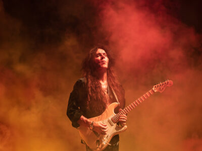 Yngwie Malmsteen performing live at Moni Lazariston in Thessaloniki, Greece