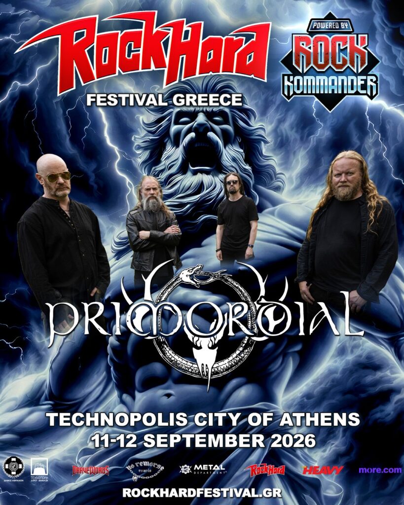 Primordial at Rock Hard Festival Greece 2026
